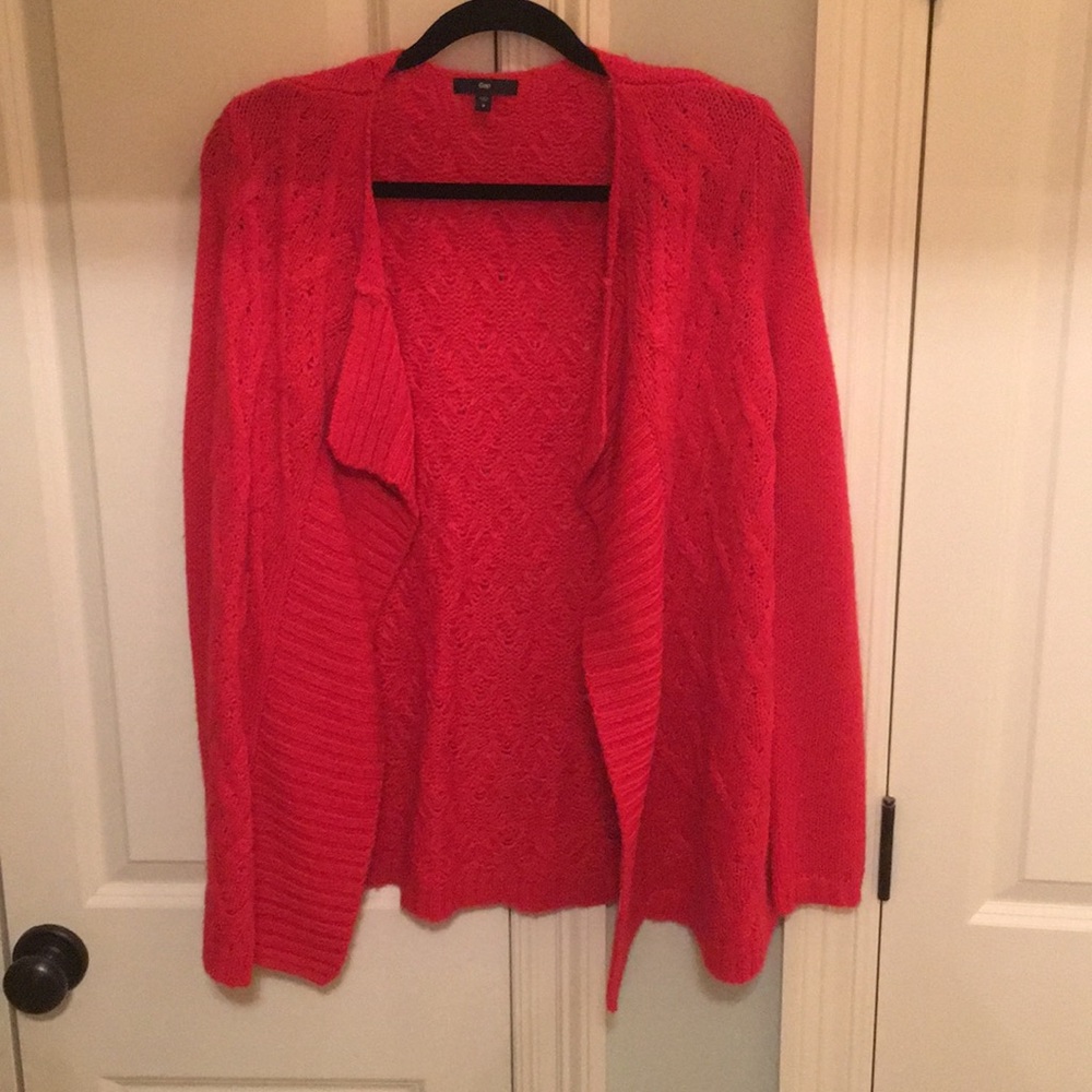 💕Open cardigan (deep pink)💕